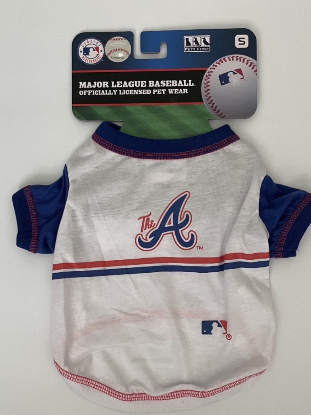 MLB Atlanta Braves - City Connect T-Shirt for Dogs/Cats Licensed - SM Tee Shirt